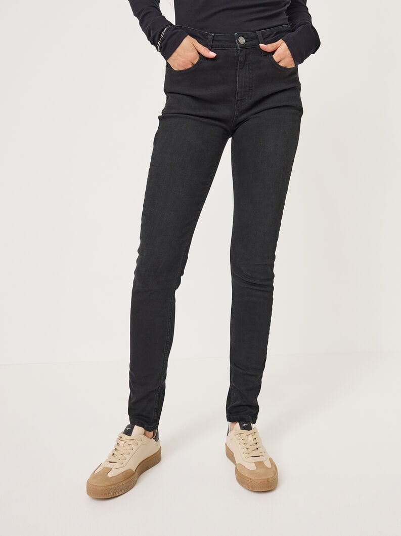 jeans skinny - noir taw1045-80052 acheter tamaris pantalons jeans en ligne